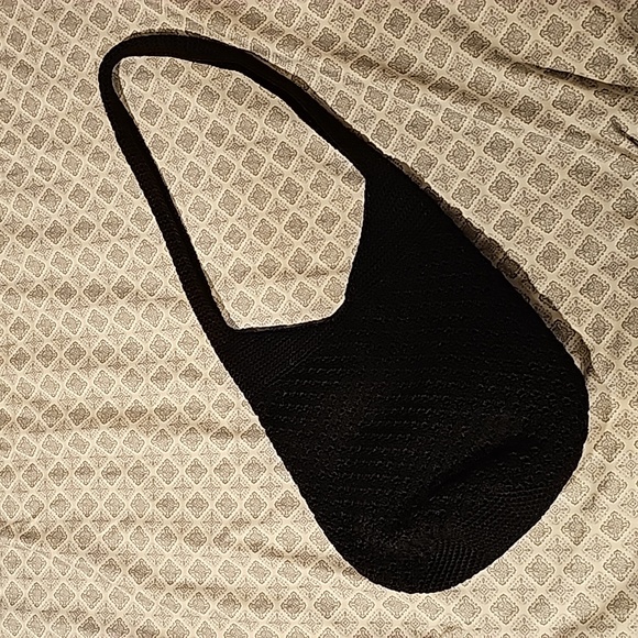 THE SAK Black Hand Crochet Hobo Bag - Picture 2 of 8